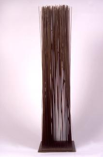 HARRY BERTOIA, American, b. Italy Untitled (Sonambient sculpture), 1968 Beryllium copper and bronze with brown patina, 30 5/8 x 7 15/16 x 8 15/16” Bequest of George and Susan Proskauer