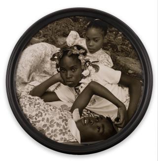 Carrie Mae Weems, Mayflowers from the series May Days Long Forgotten, 2002, chromogenic print. Collection of the UK Art Museum, purchase: The Robert C. May Photography Fund. 