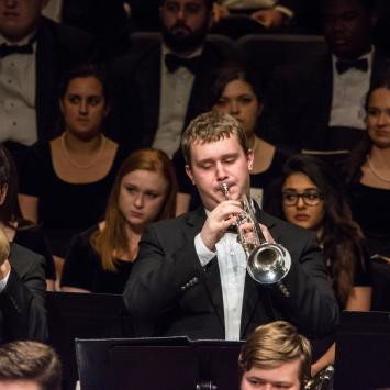 People playing trumpet